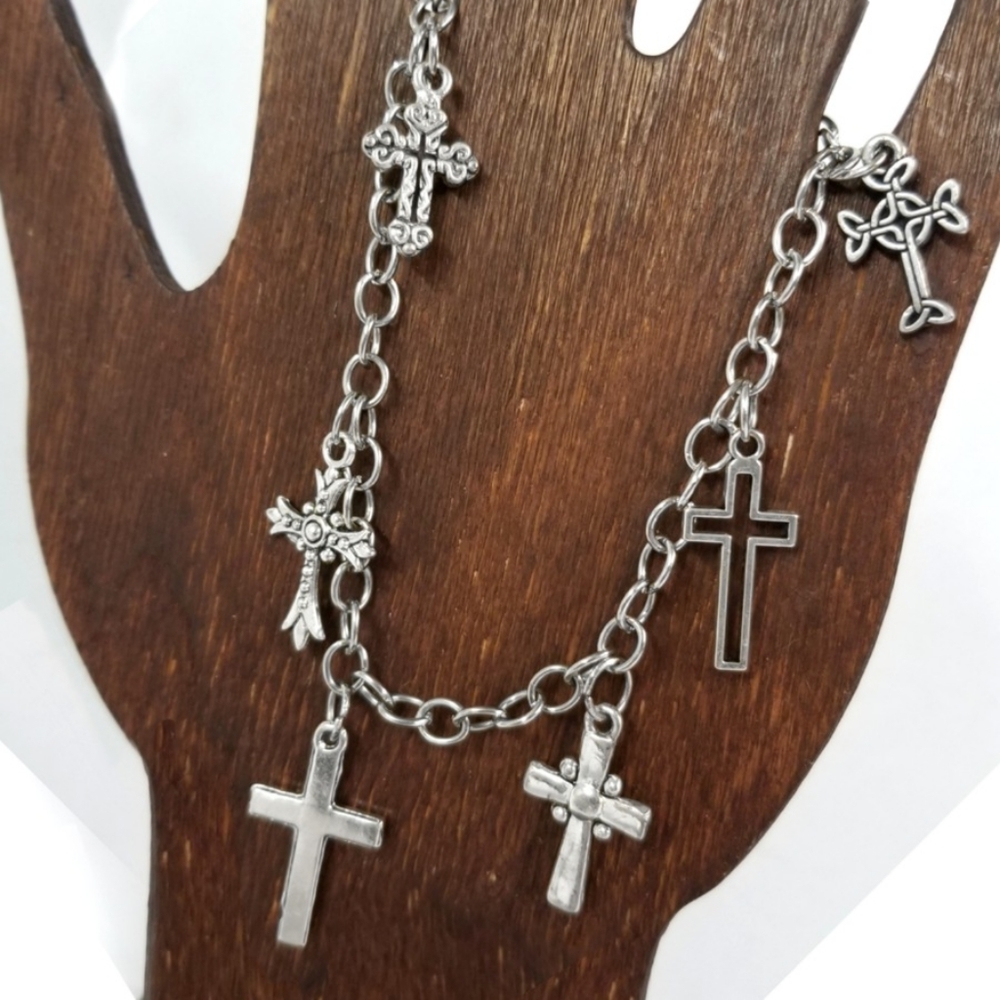 Cross Charm Bracelet